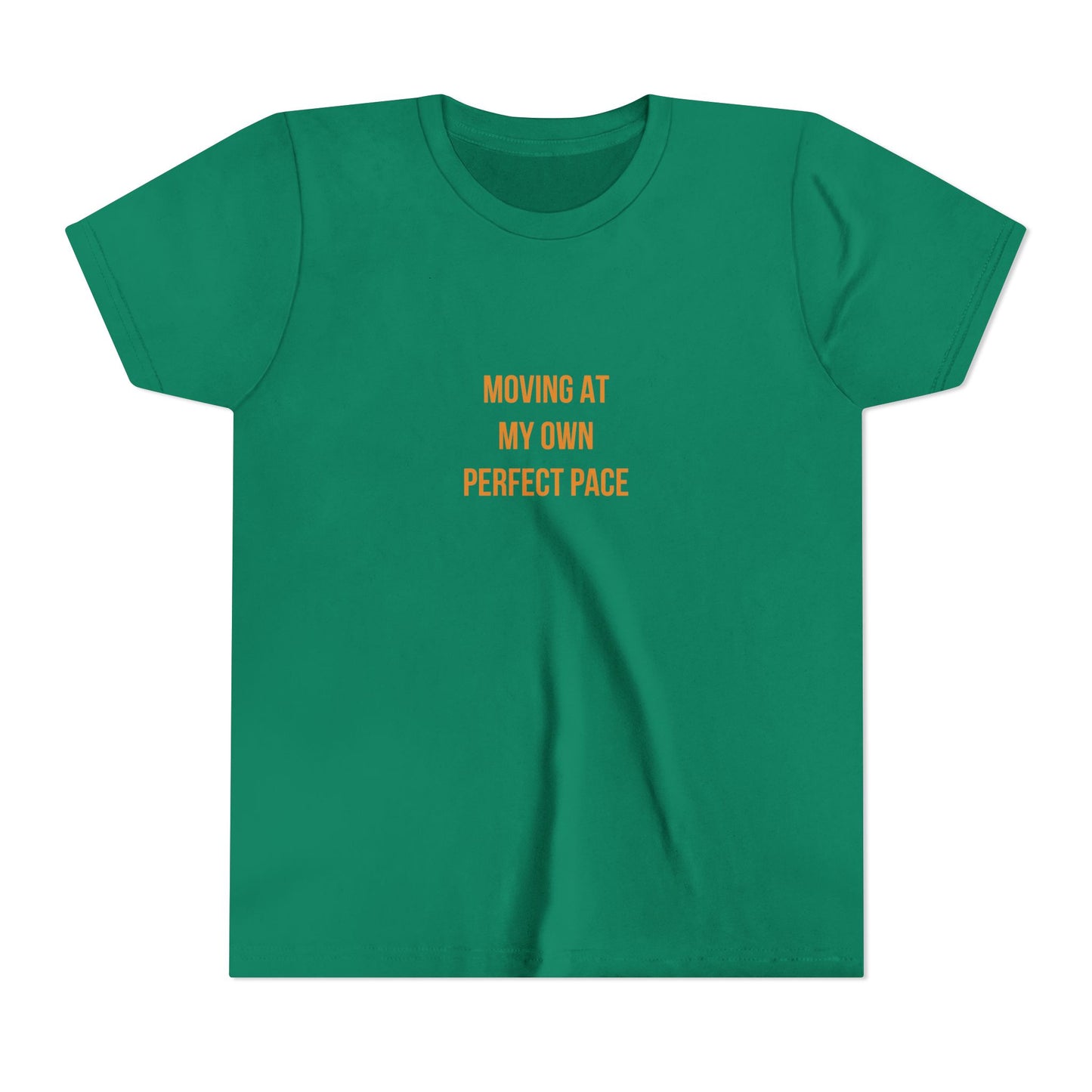 "Moving at My Own Perfect Pace" Cerebral Palsy Awareness Youth Tee | Uplifted By Design