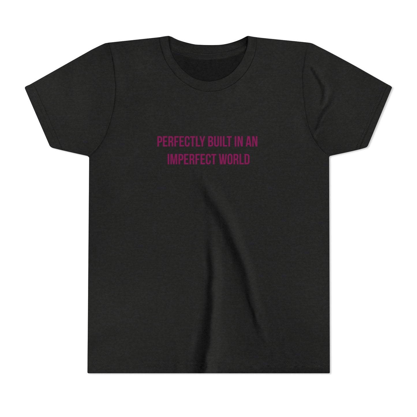 "Perfectly Built in an Imperfect World" Autism Awareness Youth Tee