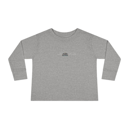 "My Mind, My Magic" Toddler Long Sleeve Tee — Sparkle Mind Wordmark | Uplifted By Design™ Autism Acceptance & Sensory Pride Shirt