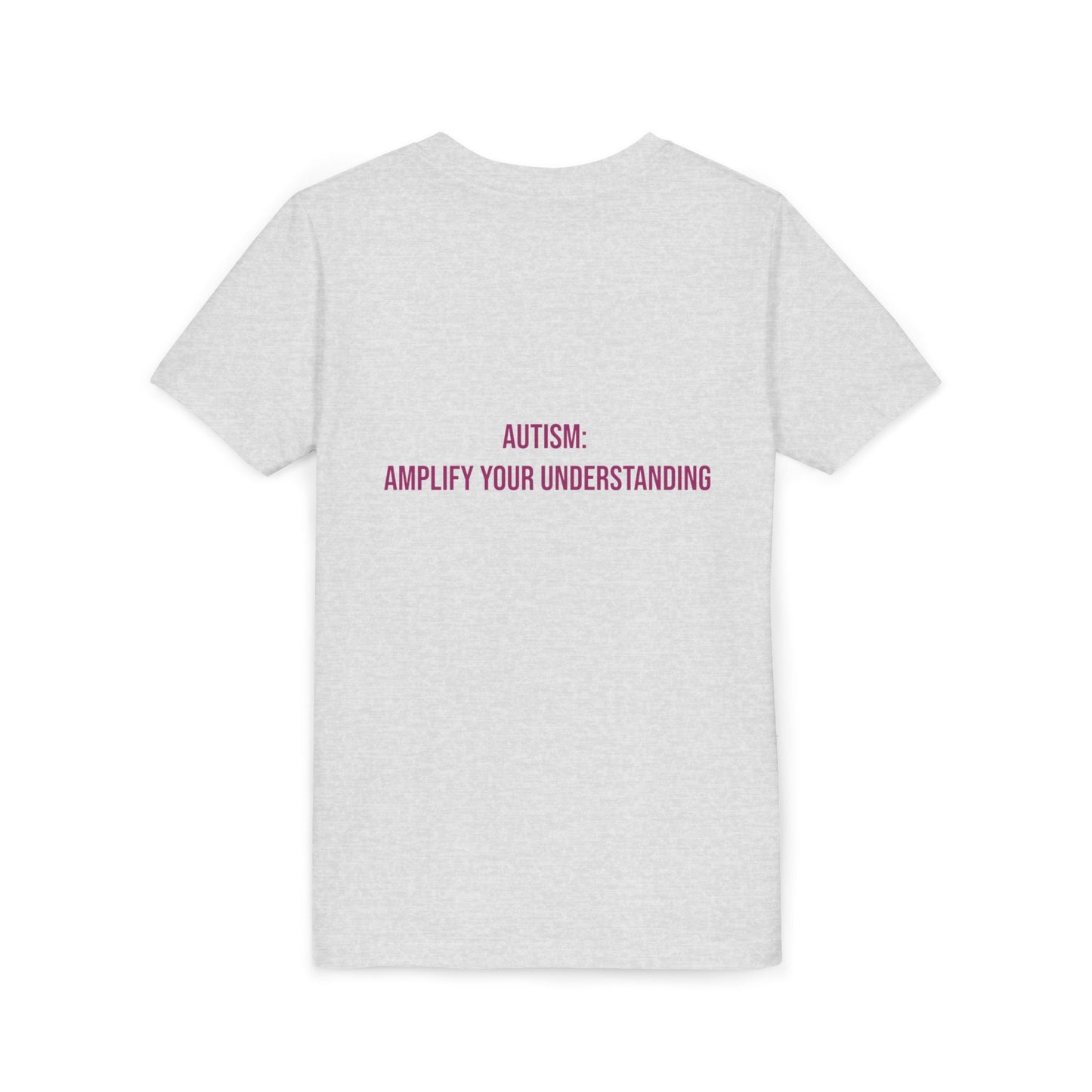 Amplify Your Understanding Empowerment Youth Tee | Autism Pride Kids Streetwear