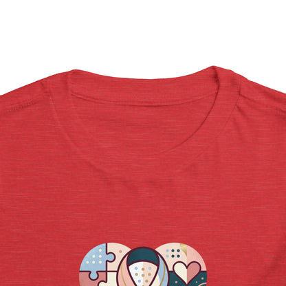 Uniquely Me, Wonderfully Free Neurodiversity Toddler Tee | Autism Acceptance