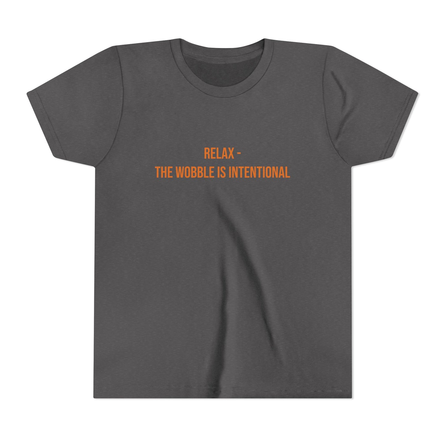 Relax The Wobble Is Intentional" Cerebral Palsy Awareness Youth Tee | Uplifted By Design
