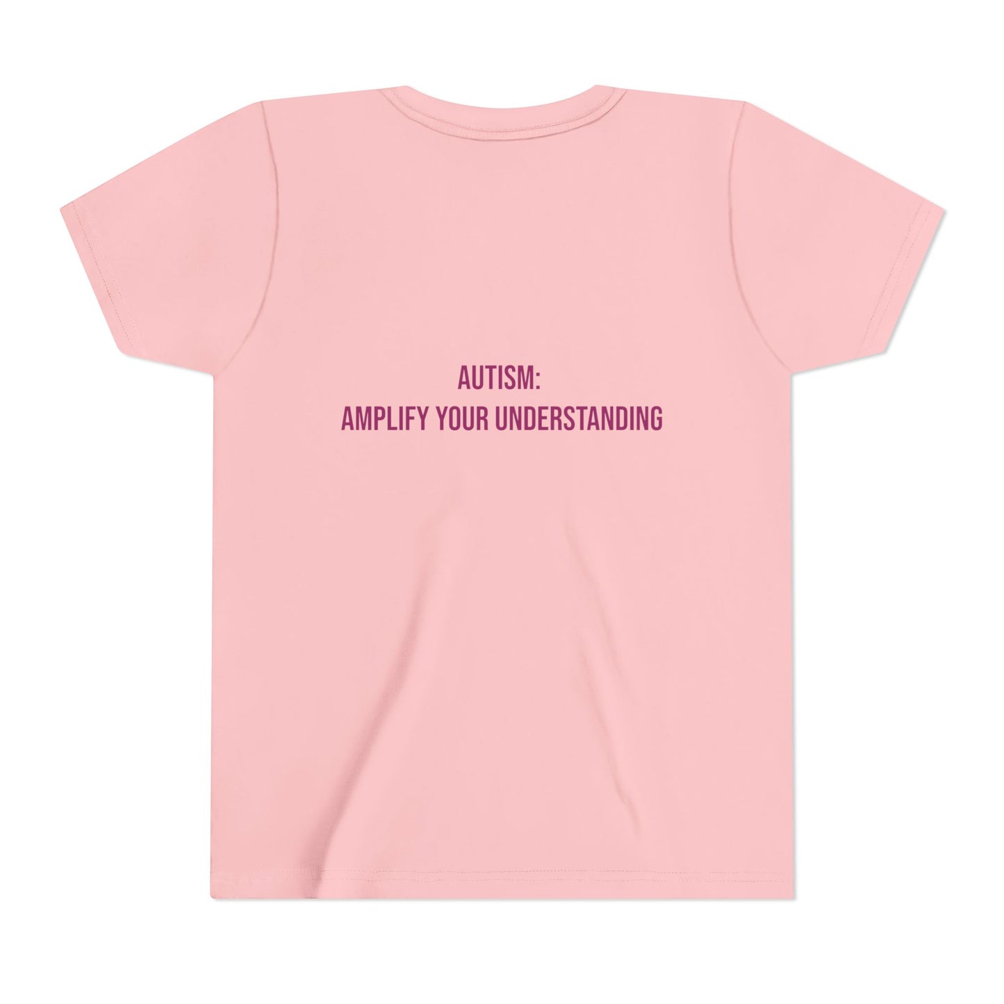 Amplify Your Understanding Empowerment Youth Tee | Autism Pride Kids Streetwear