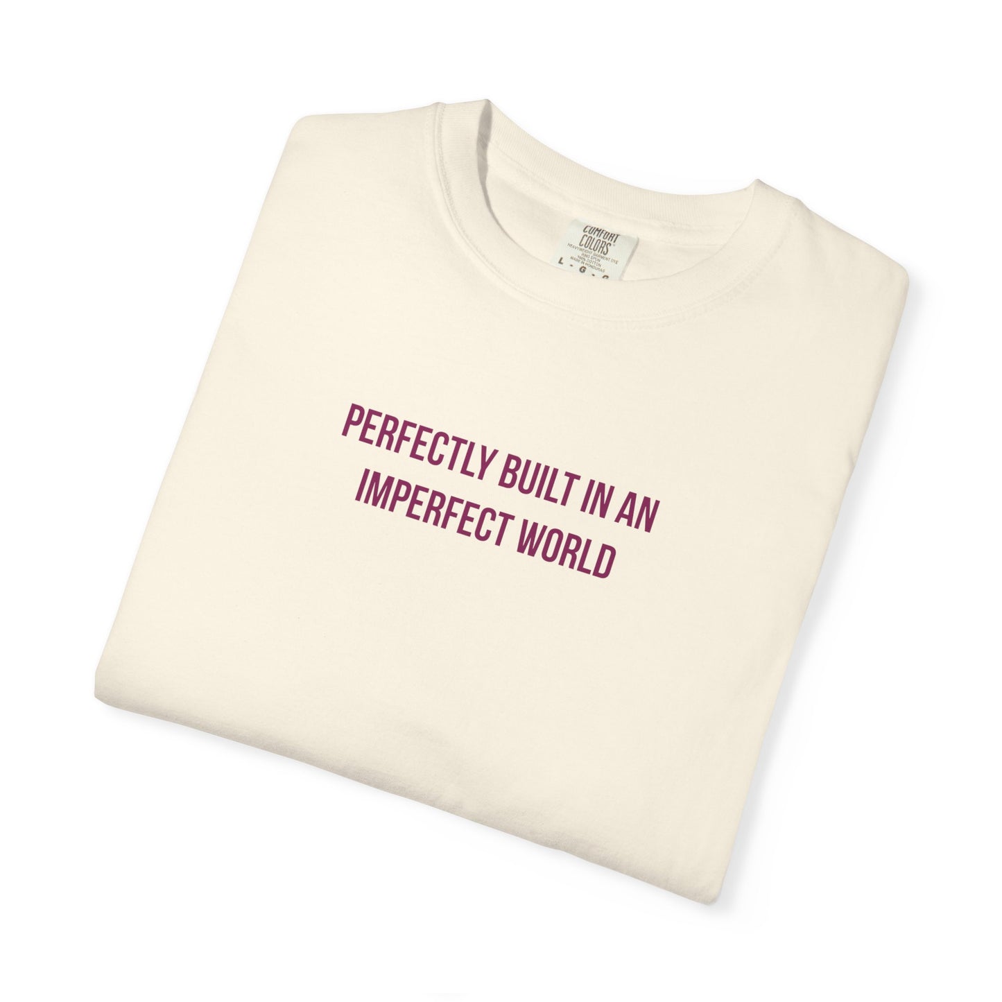 "Perfectly Built in an Imperfect World" Autism Awareness Tee