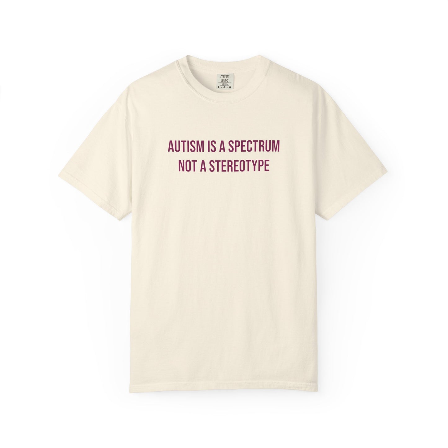 Autism Is A Spectrum Not A Stereotype Empowerment T-shirt | Autism Awareness Streetwear Tee