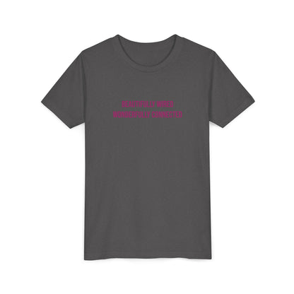 “Beautifully Wired, Wonderfully Connected” Neurodivergent Pride Youth Tee | Uplifted By Design