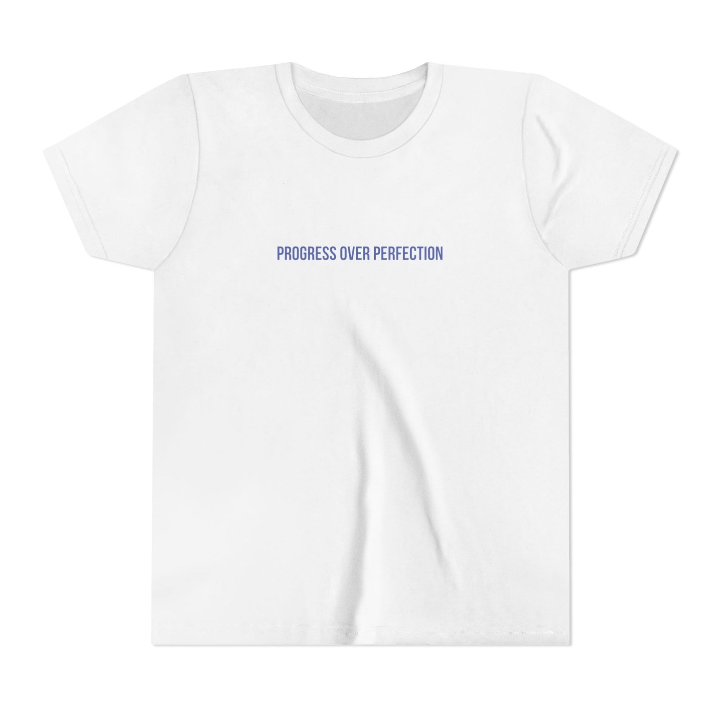 Progress Over Perfection Youth Tee – Uplifted By Design