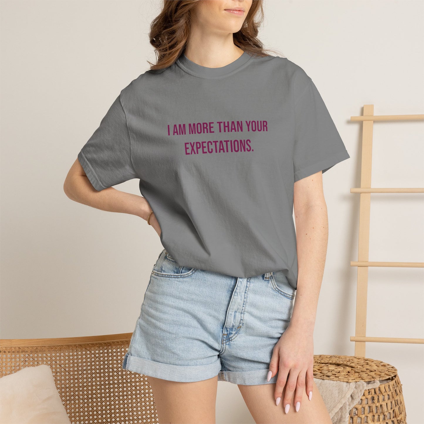 I Am More Than Your Expectations T-shirt | Awareness Tee