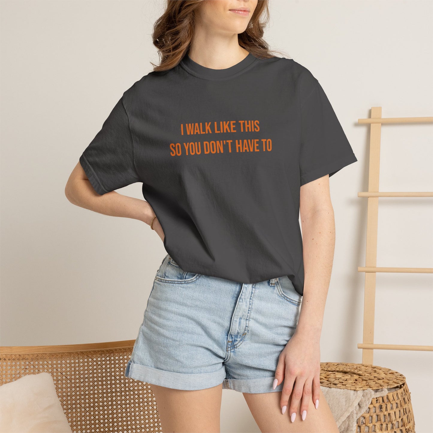 I Walk Like This So You Dont Have To T-shirt | CP Awareness Tee