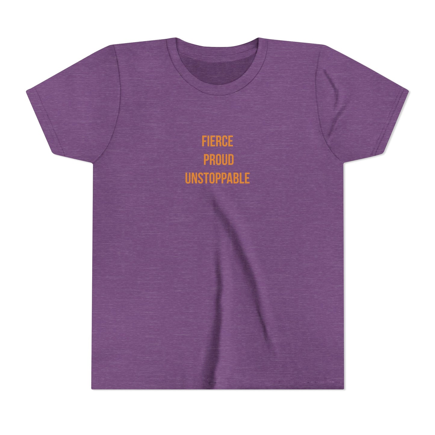 "Fierce Proud Unstoppable" Cerebral Palsy Awareness Youth Tee | Uplifted By Design