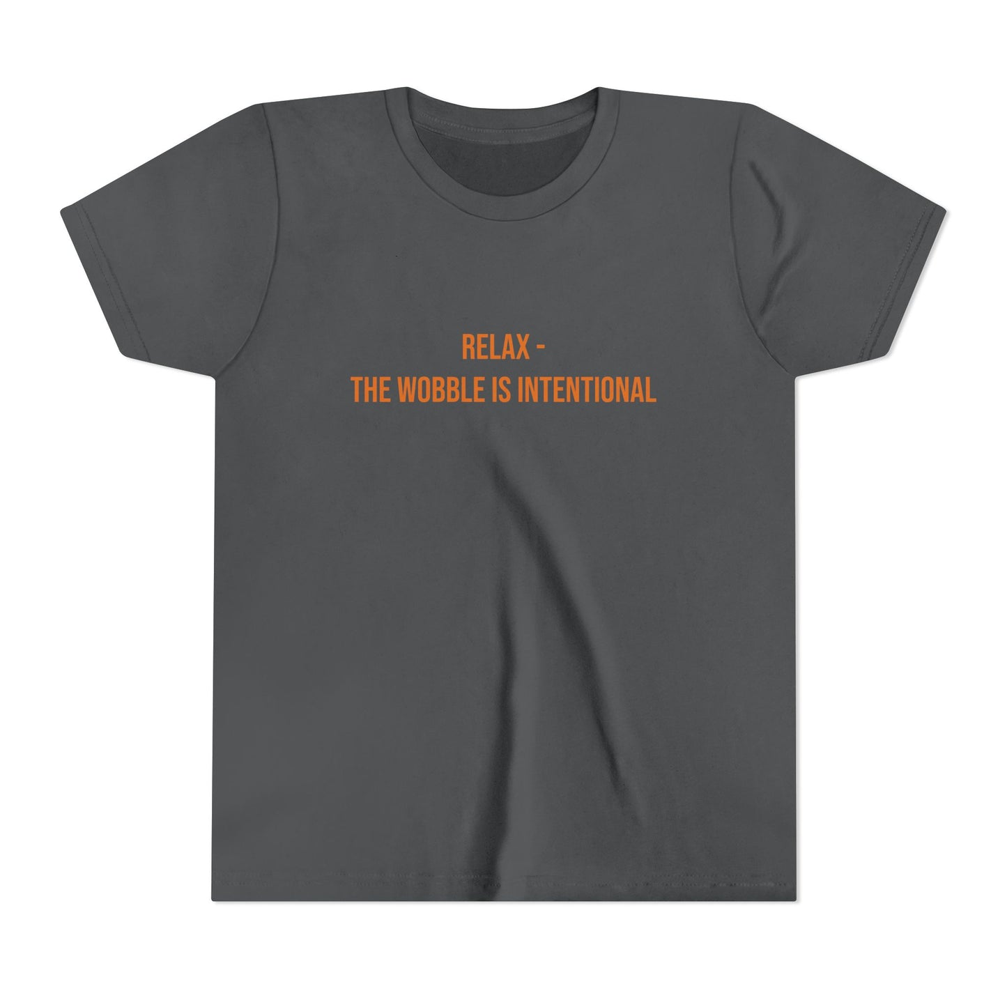 Relax The Wobble Is Intentional" Cerebral Palsy Awareness Youth Tee | Uplifted By Design