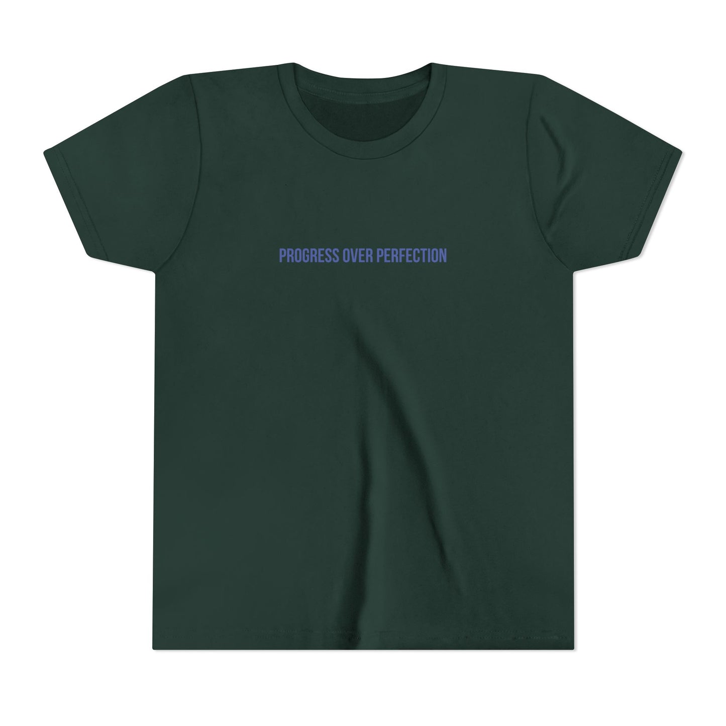 Progress Over Perfection Youth Tee – Uplifted By Design
