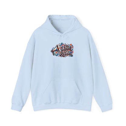 "I’m Loud for a Reason" Unisex Hoodie — Expressive Megaphone & Sound-Wave Graphic | Uplifted By Design™ Autism Acceptance & Sensory Pride Hoodie
