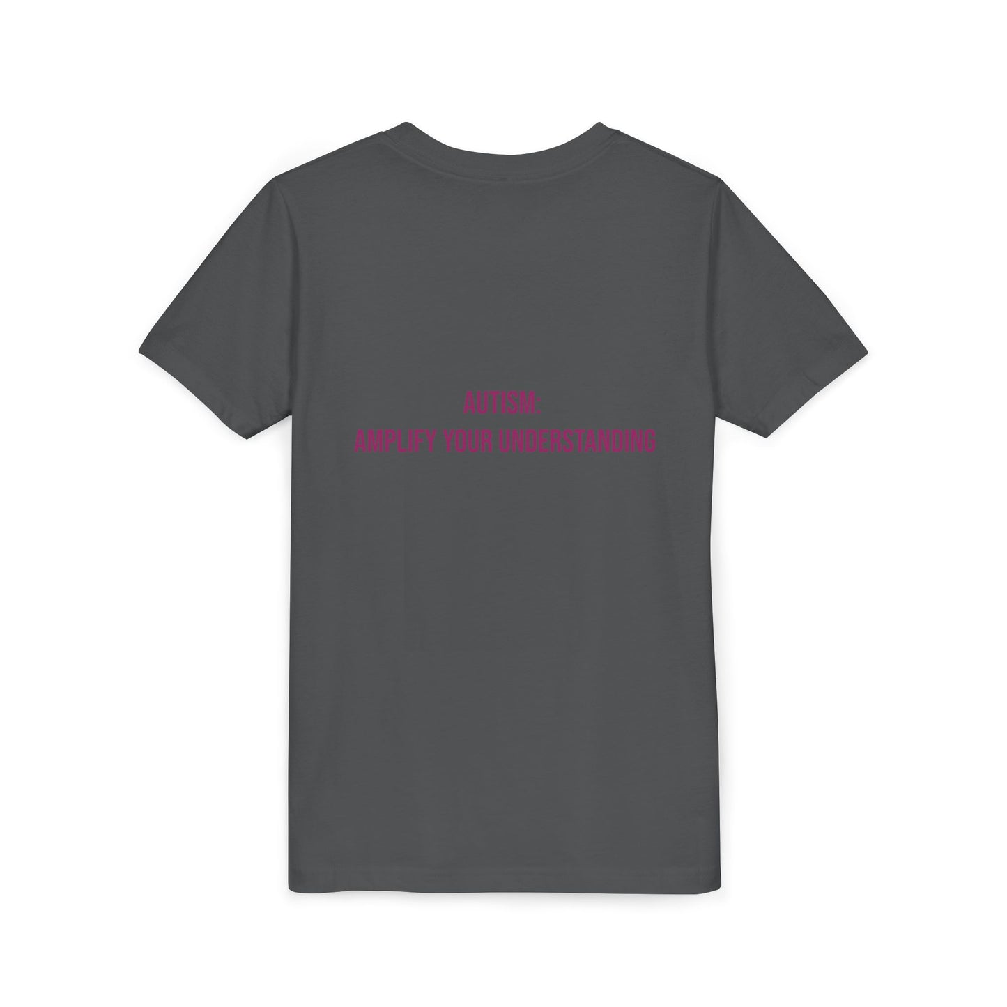 Amplify Your Understanding Empowerment Youth Tee | Autism Pride Kids Streetwear