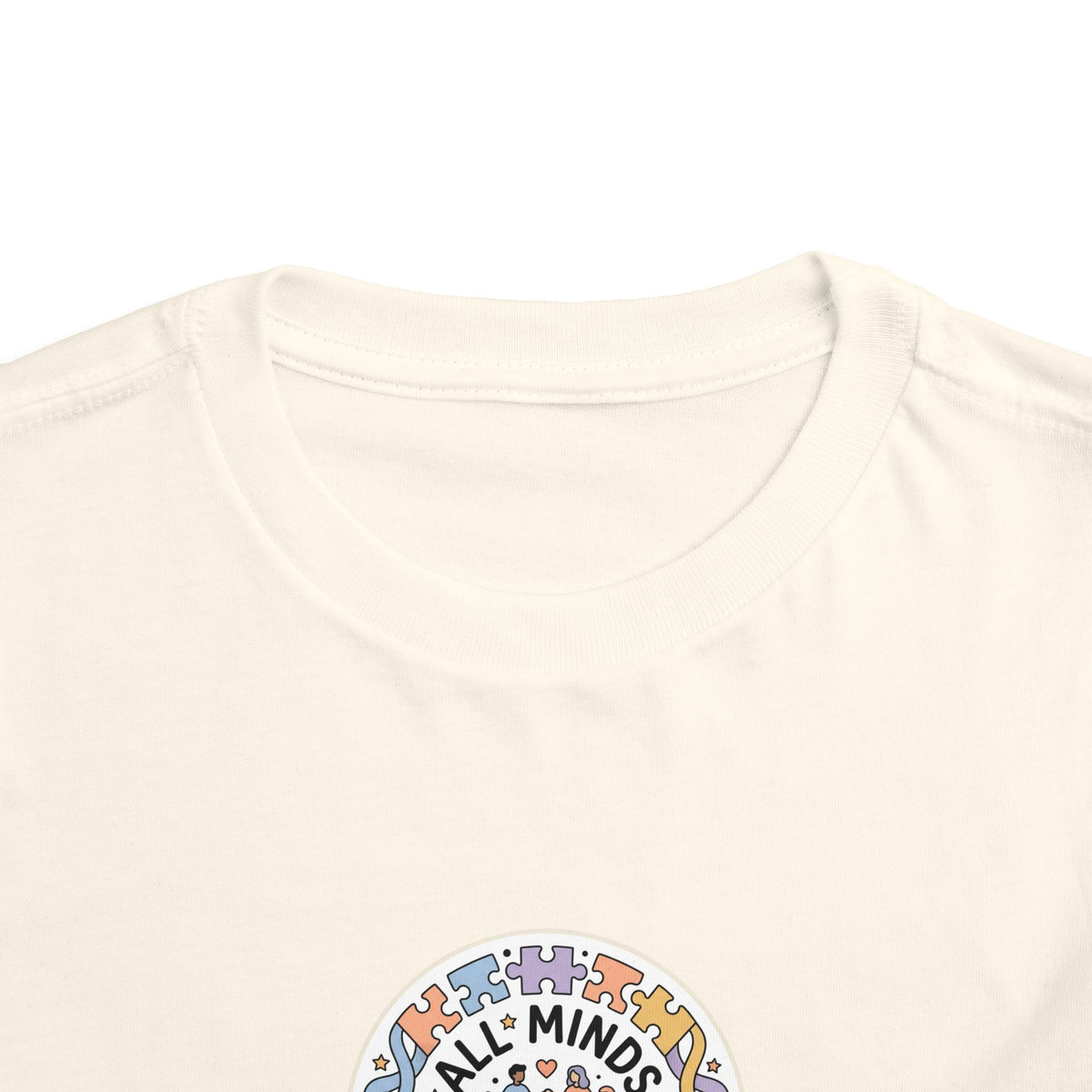 All Minds Welcome Here Neurodiversity Toddler Tee | Autism Acceptance