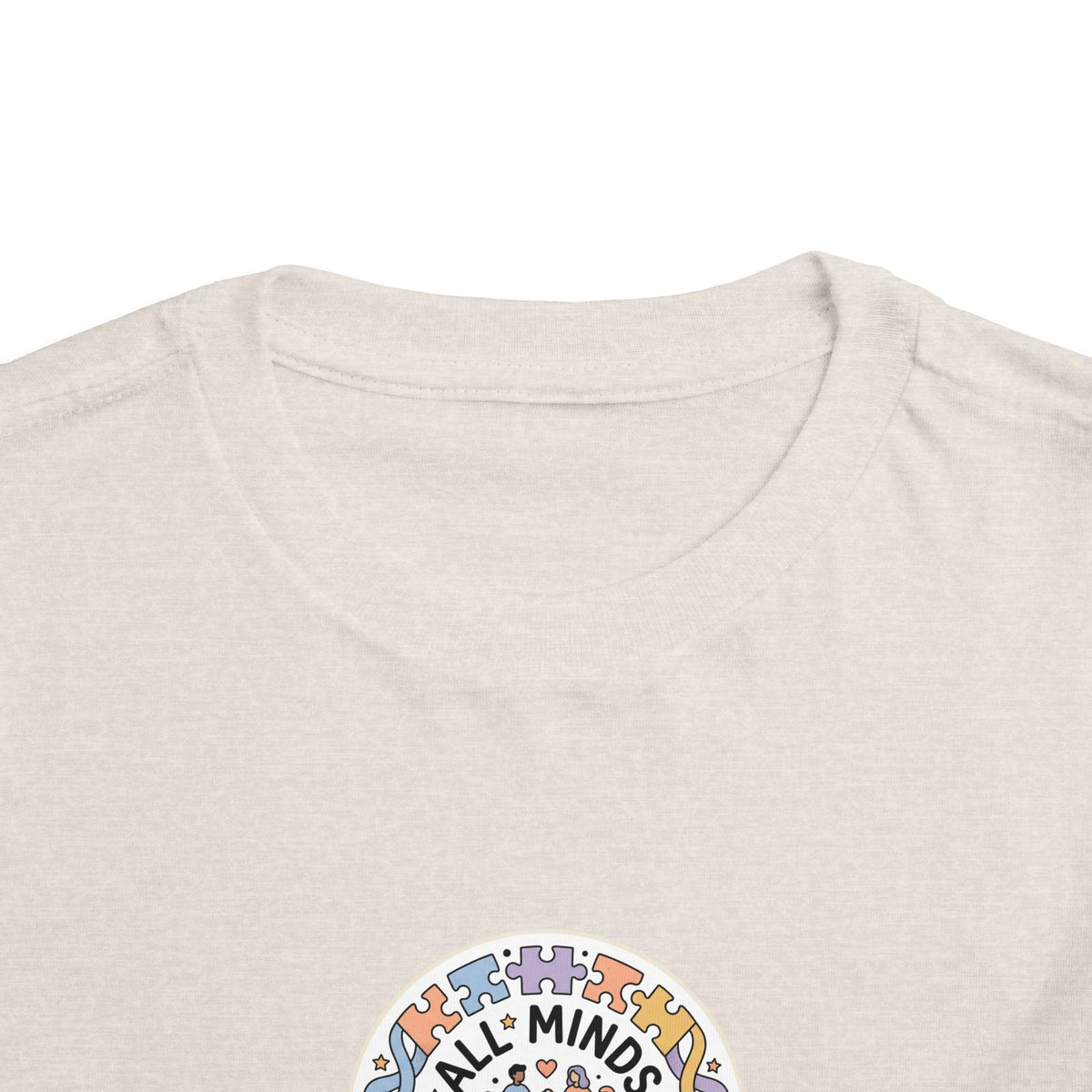 All Minds Welcome Here Neurodiversity Toddler Tee | Autism Acceptance