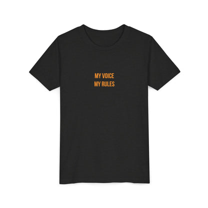 "My Voice My Rules" Cerebral Palsy Awareness Youth Tee | Uplifted By Design