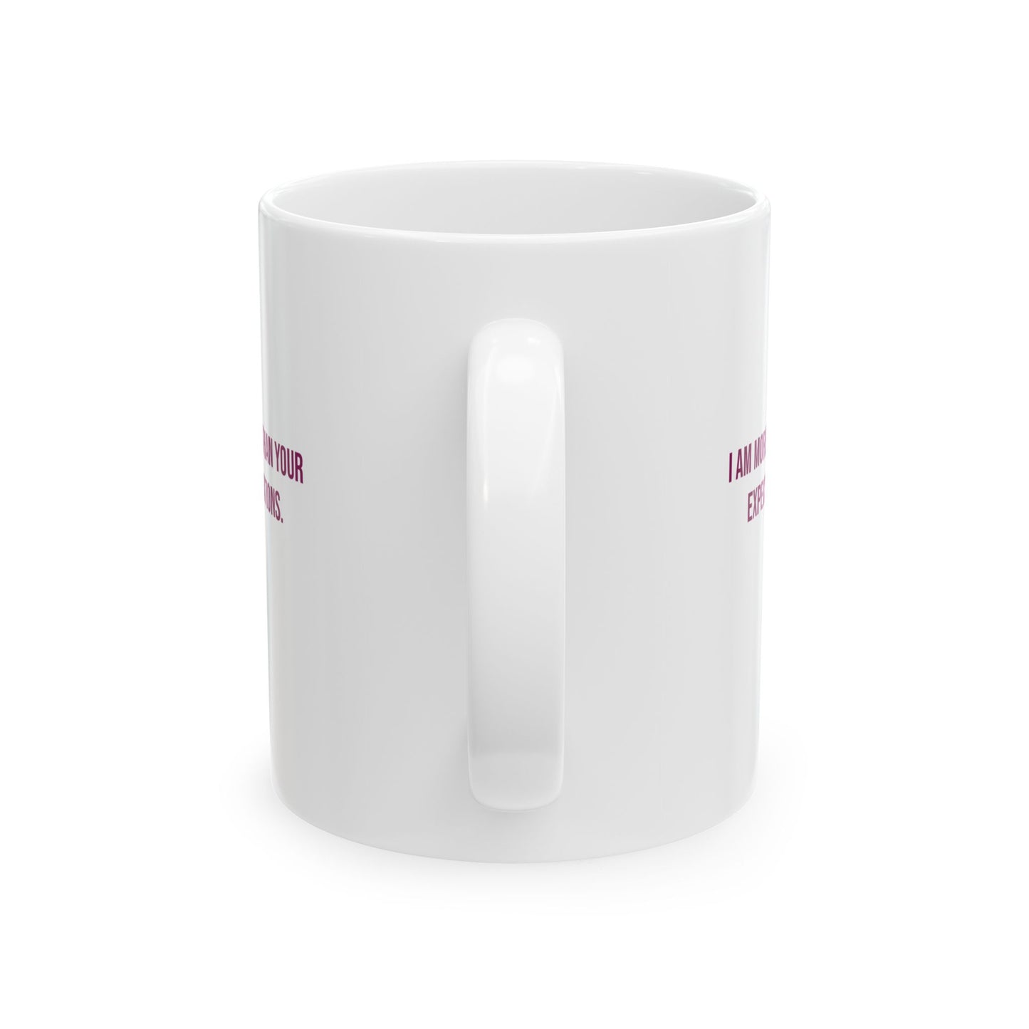 I Am More Than Your Expectations Empowerment Mug | Autism Awareness Coffee Cup