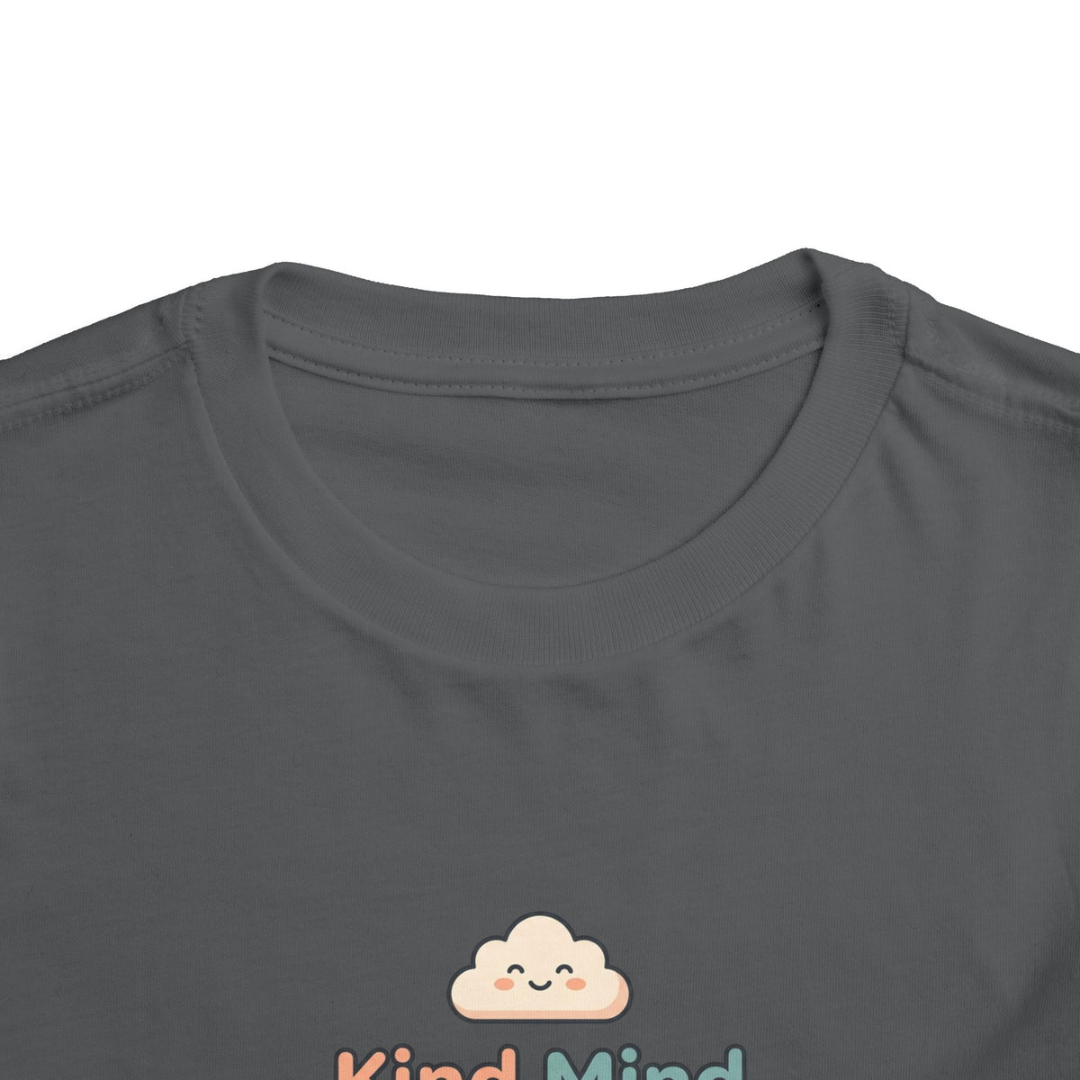 Kind Mind Brave Heart Toddler Shirt | Positive Affirmations Emotional Wellness Kids Tee