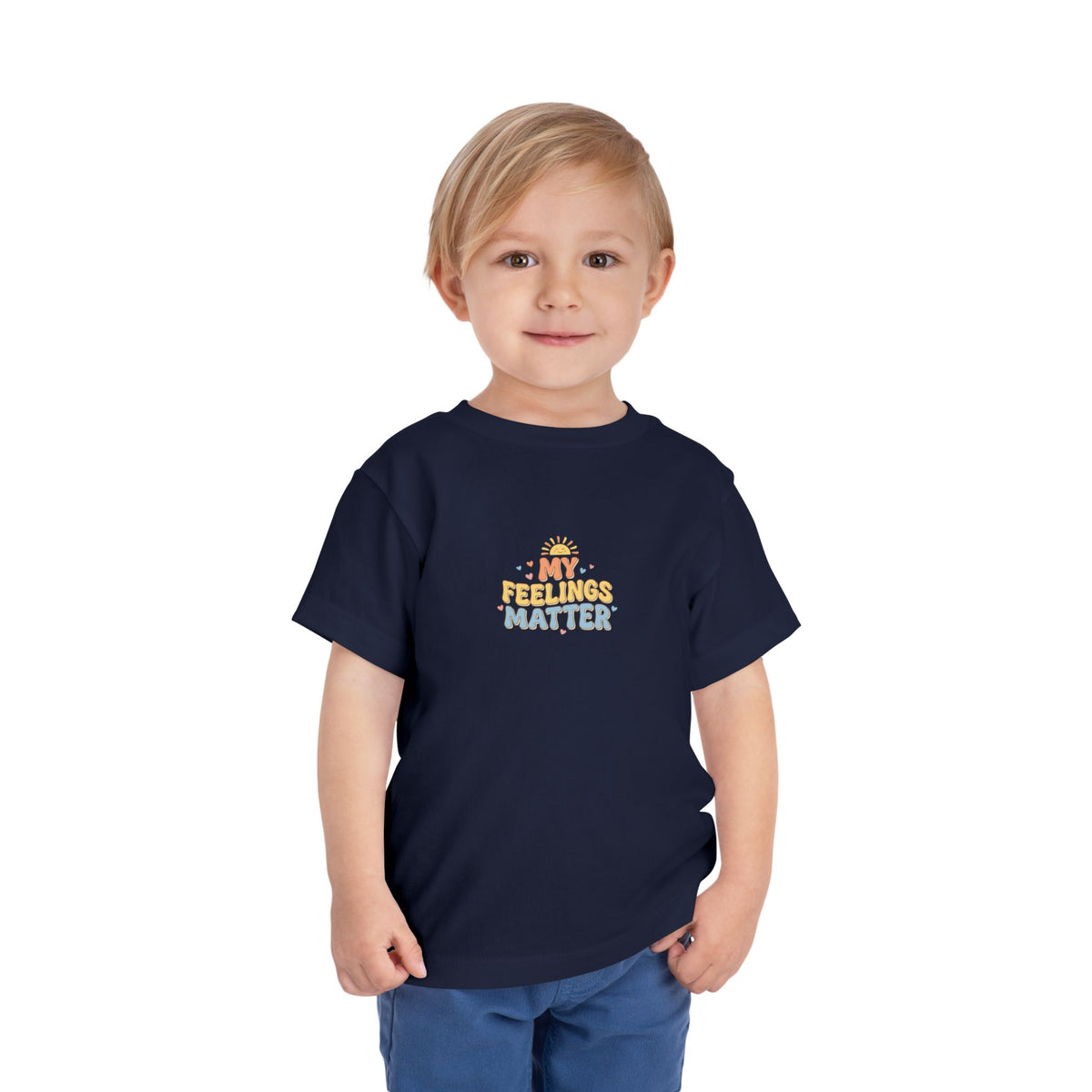 My Feelings Matter Toddler Shirt | Emotional Wellness Affirmation Kids Graphic Tee