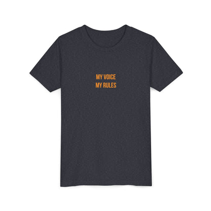 "My Voice My Rules" Cerebral Palsy Awareness Youth Tee | Uplifted By Design