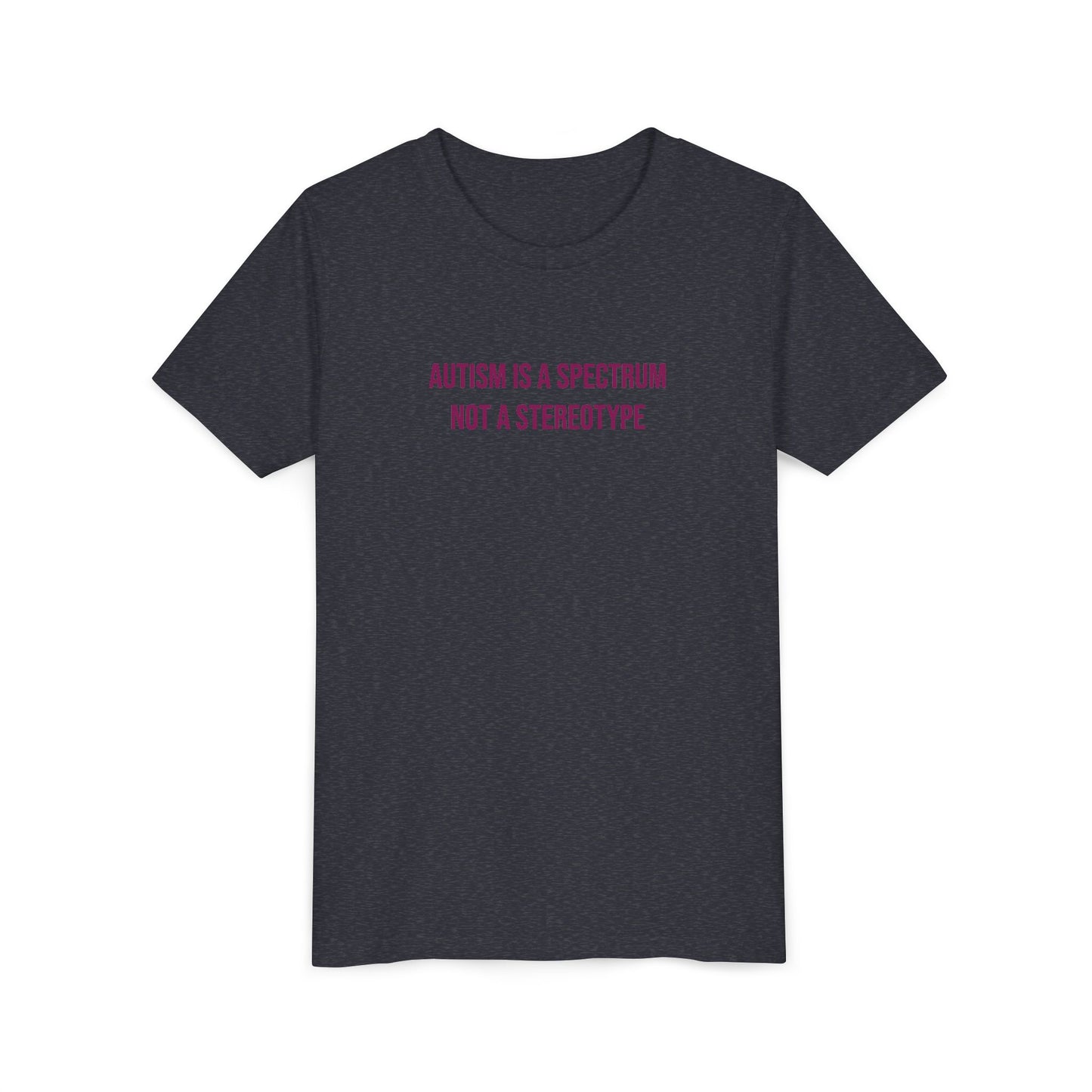 "Autism Is A Spectrum Not A Stereotype" Neurodivergent Pride Youth Tee | Uplifted By Design