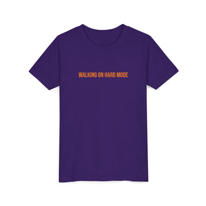 "Walking On Hard Mode" Cerebral Palsy Awareness Youth Tee | Uplifted By Design