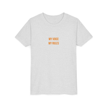 "My Voice My Rules" Cerebral Palsy Awareness Youth Tee | Uplifted By Design