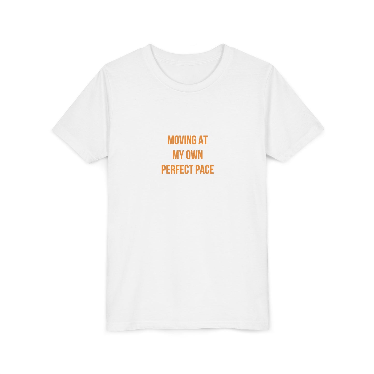 "Moving at My Own Perfect Pace" Cerebral Palsy Awareness Youth Tee | Uplifted By Design