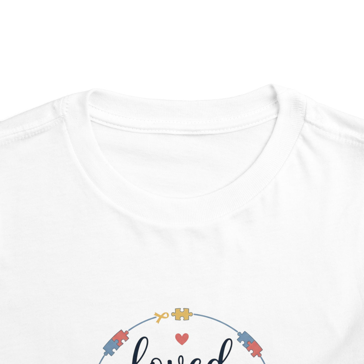 Loved Exactly As I Am Neurodiversity Toddler Tee | Autism Acceptance