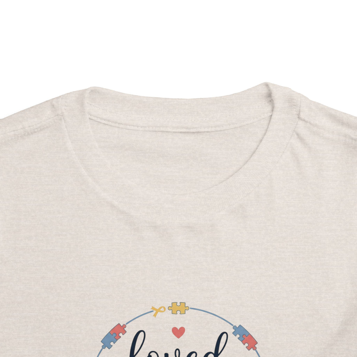 Loved Exactly As I Am Neurodiversity Toddler Tee | Autism Acceptance