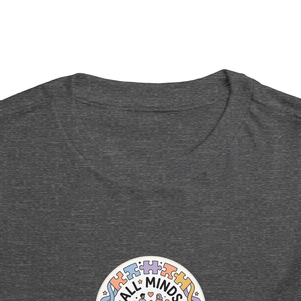 All Minds Welcome Here Neurodiversity Toddler Tee | Autism Acceptance