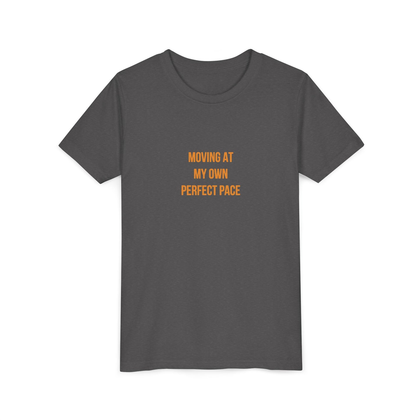 "Moving at My Own Perfect Pace" Cerebral Palsy Awareness Youth Tee | Uplifted By Design