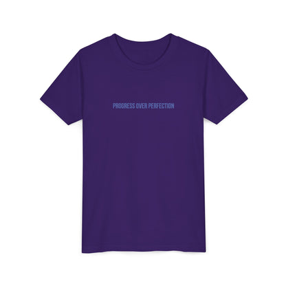 Progress Over Perfection Youth Tee – Uplifted By Design