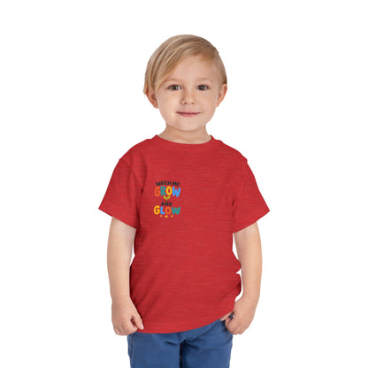 Watch Me Grow and Glow Toddler Tee — Cute Positive Growth Shirt