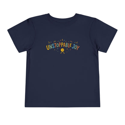 "Unstoppable Joy" Toddler Graphic Tee | Uplifted By Design™ Cerebral Palsy & Adaptive Movement Shirt