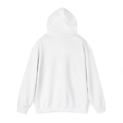 "Protecting My Peace" Unisex Hoodie — Minimal Blue Lettering | Uplifted By Design™ Mental Health & Emotional Wellbeing Hoodie