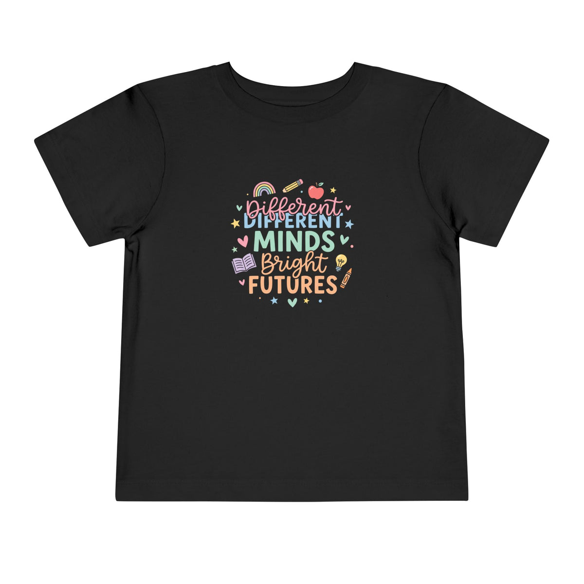 Different Minds, Bright Futures Neurodiversity Toddler Tee | Autism Acceptance