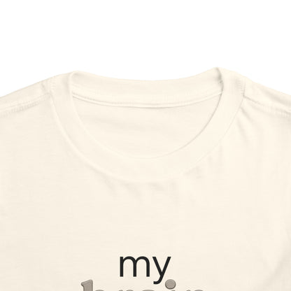 My Brain Shines Bright Neurodiversity Toddler Shirt | Autism Acceptance