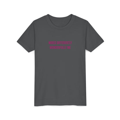 Youth Tee — "Wired Differently Wonderfully Me" Inspirational Kids T‑Shirt