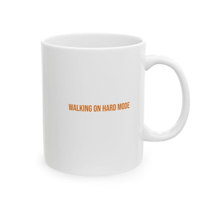Walking On Hard Mode Empowerment Mug | Cerebral Palsy Advocacy Coffee Cup