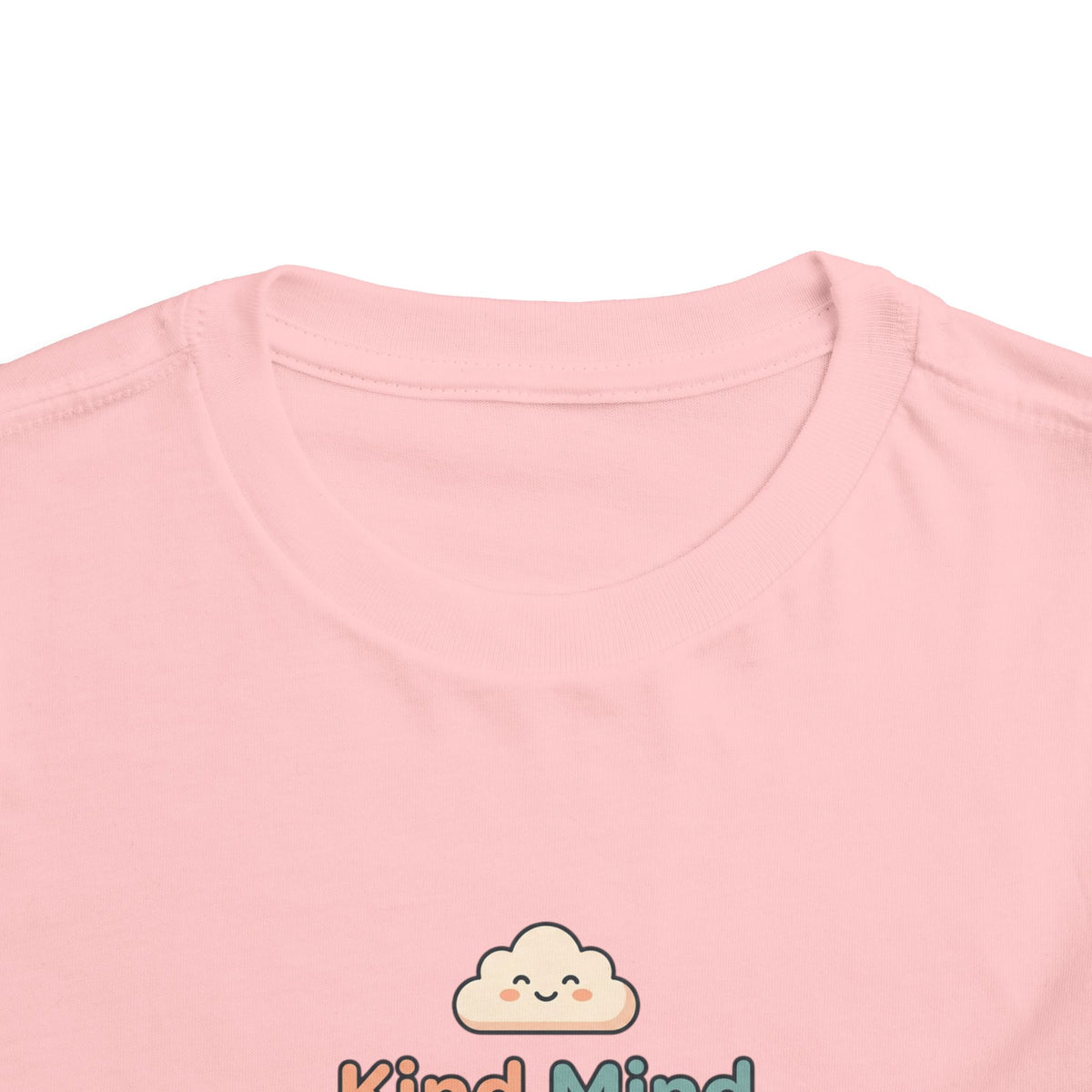 Kind Mind Brave Heart Toddler Shirt | Positive Affirmations Emotional Wellness Kids Tee
