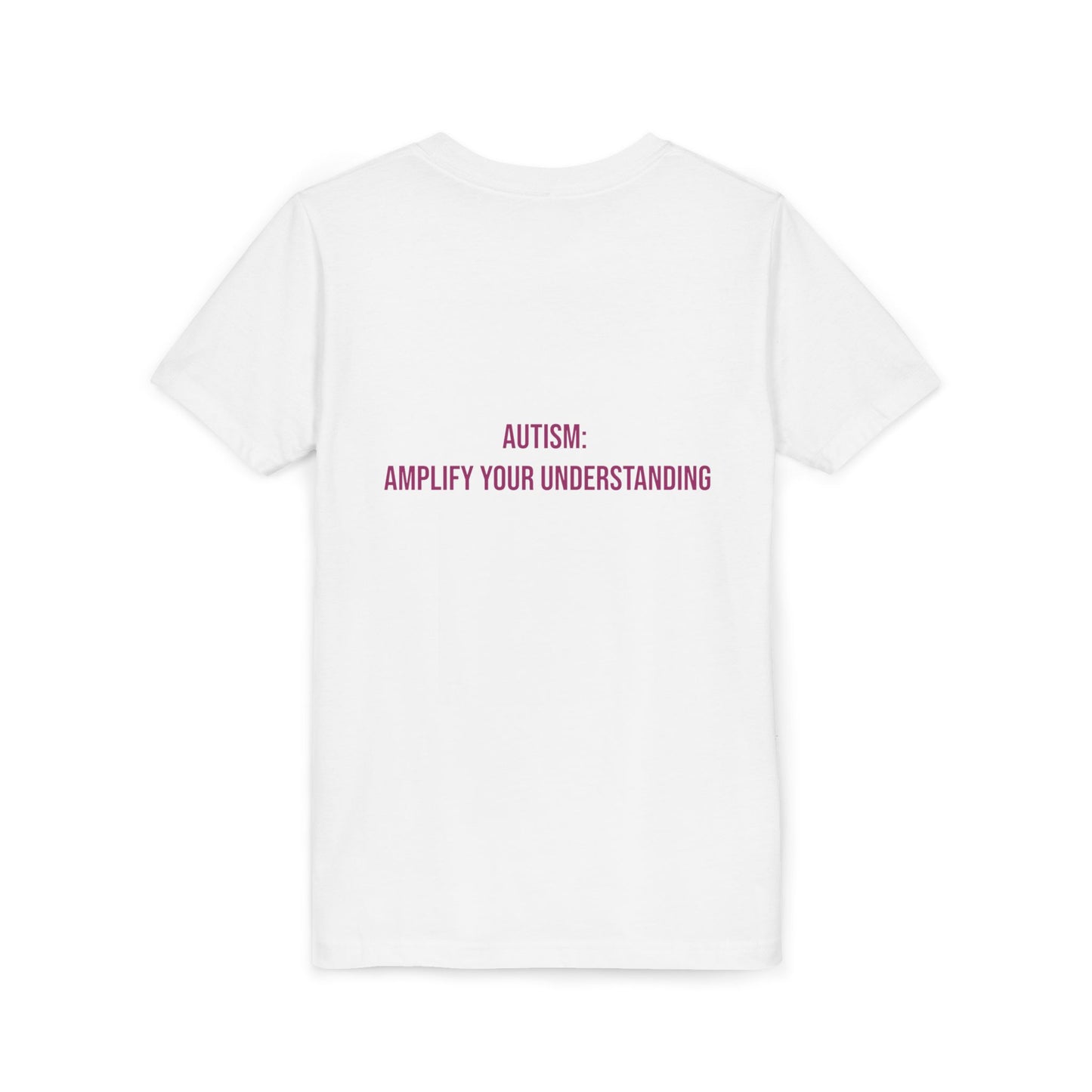 Amplify Your Understanding Empowerment Youth Tee | Autism Pride Kids Streetwear