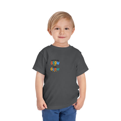 Watch Me Grow and Glow Toddler Tee — Cute Positive Growth Shirt