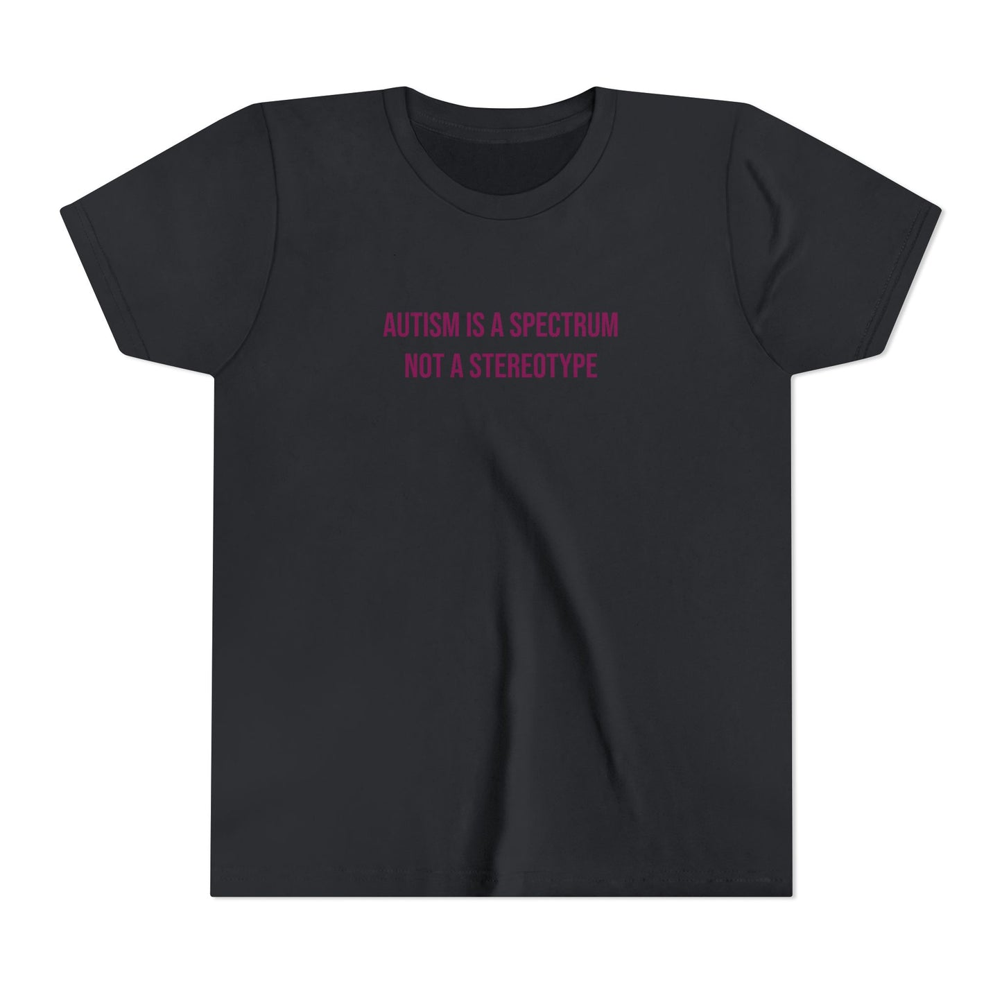 "Autism Is A Spectrum Not A Stereotype" Neurodivergent Pride Youth Tee | Uplifted By Design
