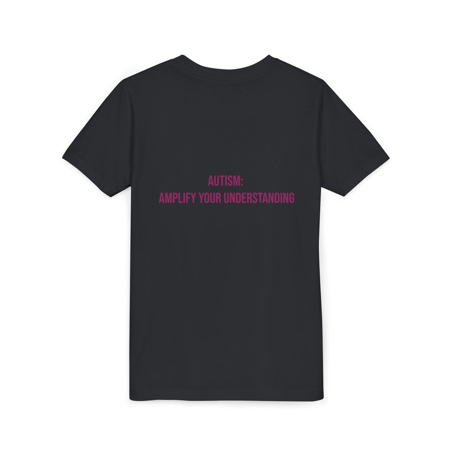 Amplify Your Understanding Empowerment Youth Tee | Autism Pride Kids Streetwear