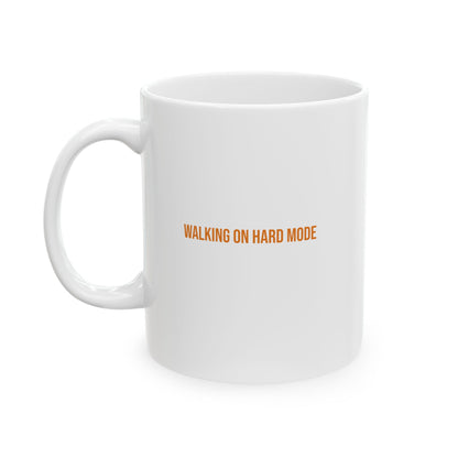 Walking On Hard Mode Empowerment Mug | Cerebral Palsy Advocacy Coffee Cup