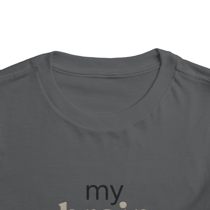 My Brain Shines Bright Neurodiversity Toddler Shirt | Autism Acceptance