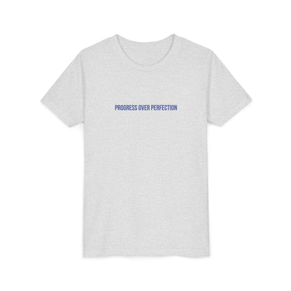 Progress Over Perfection Youth Tee – Uplifted By Design