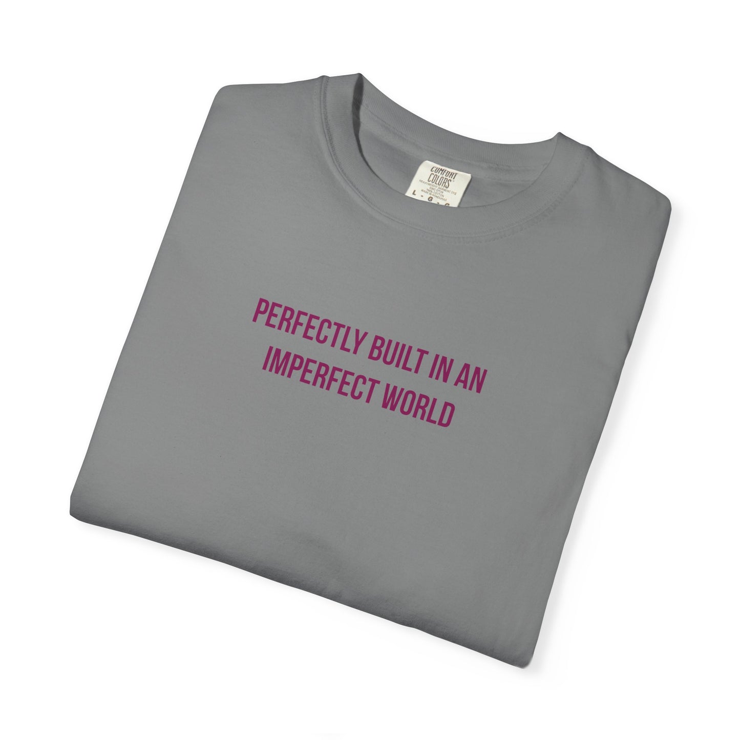 "Perfectly Built in an Imperfect World" Autism Awareness Tee